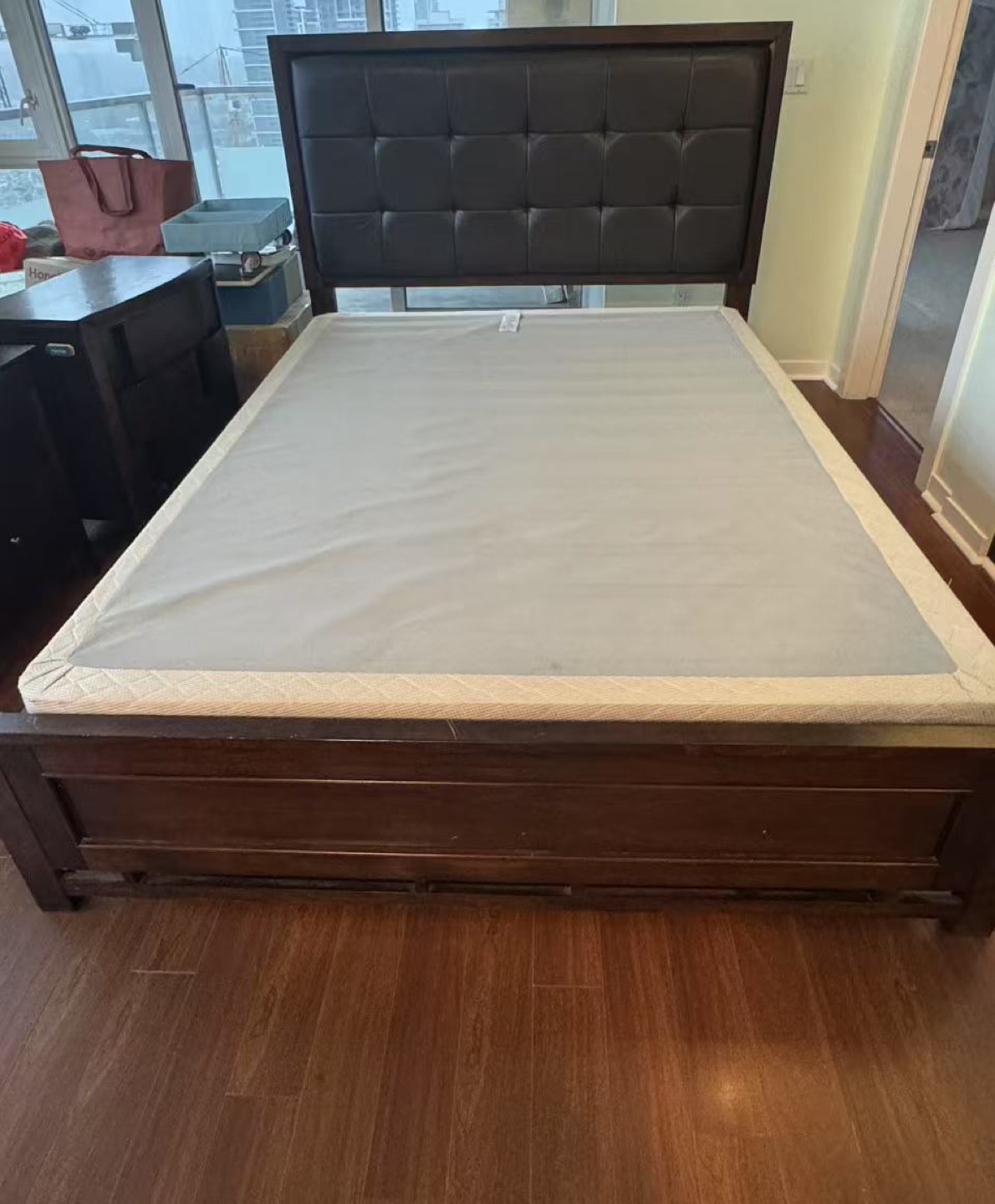 Queen Bed Frame with Headboard
