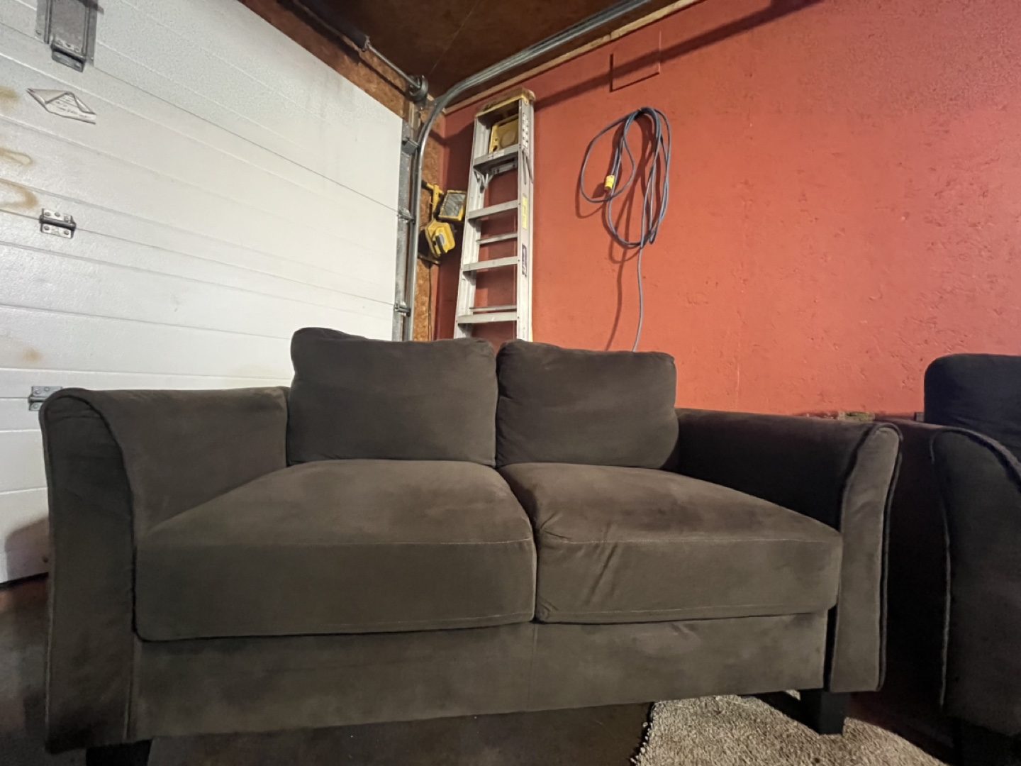 Dark Brown Sofa Set - Loveseat and Sofa - photo 4