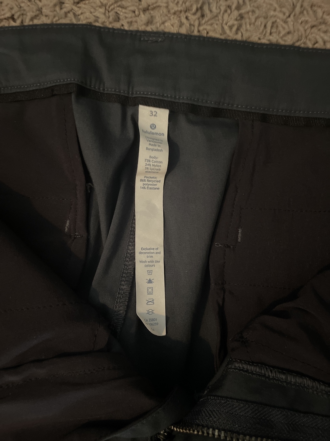 Lululemon ABC Classic-Fit Trouser 32L Warpstreme - photo 3