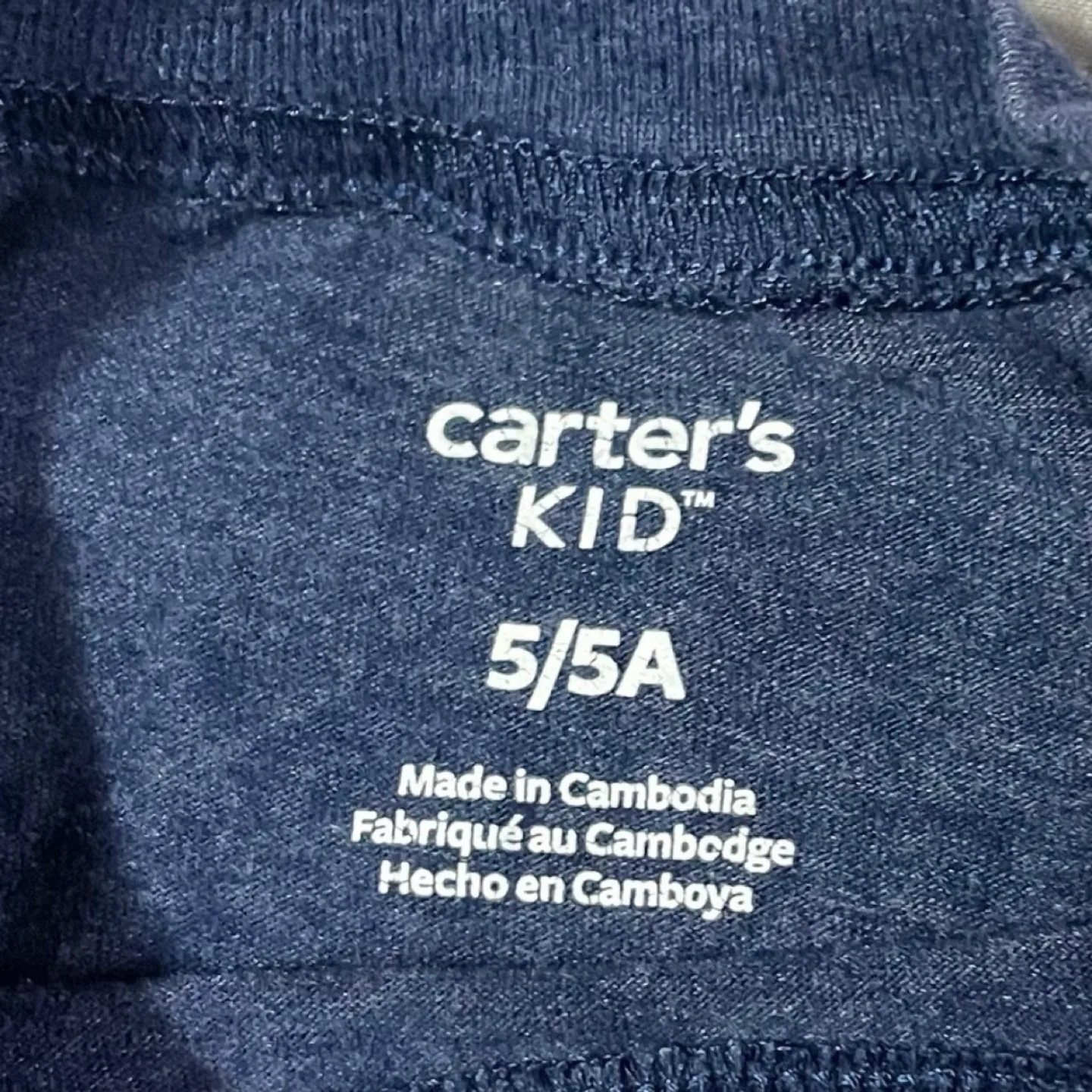 Two Carter's and One Children's Place T-Shirt image indicator(4)