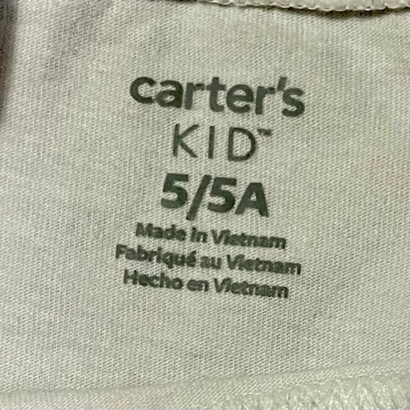 Two Carter's and One Children's Place T-Shirt image indicator(7)