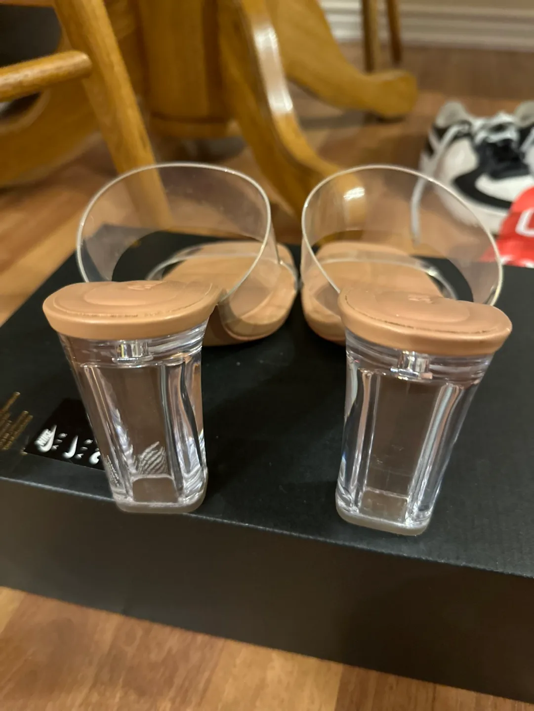 Zara Clear Heeled Sandals image indicator(3)