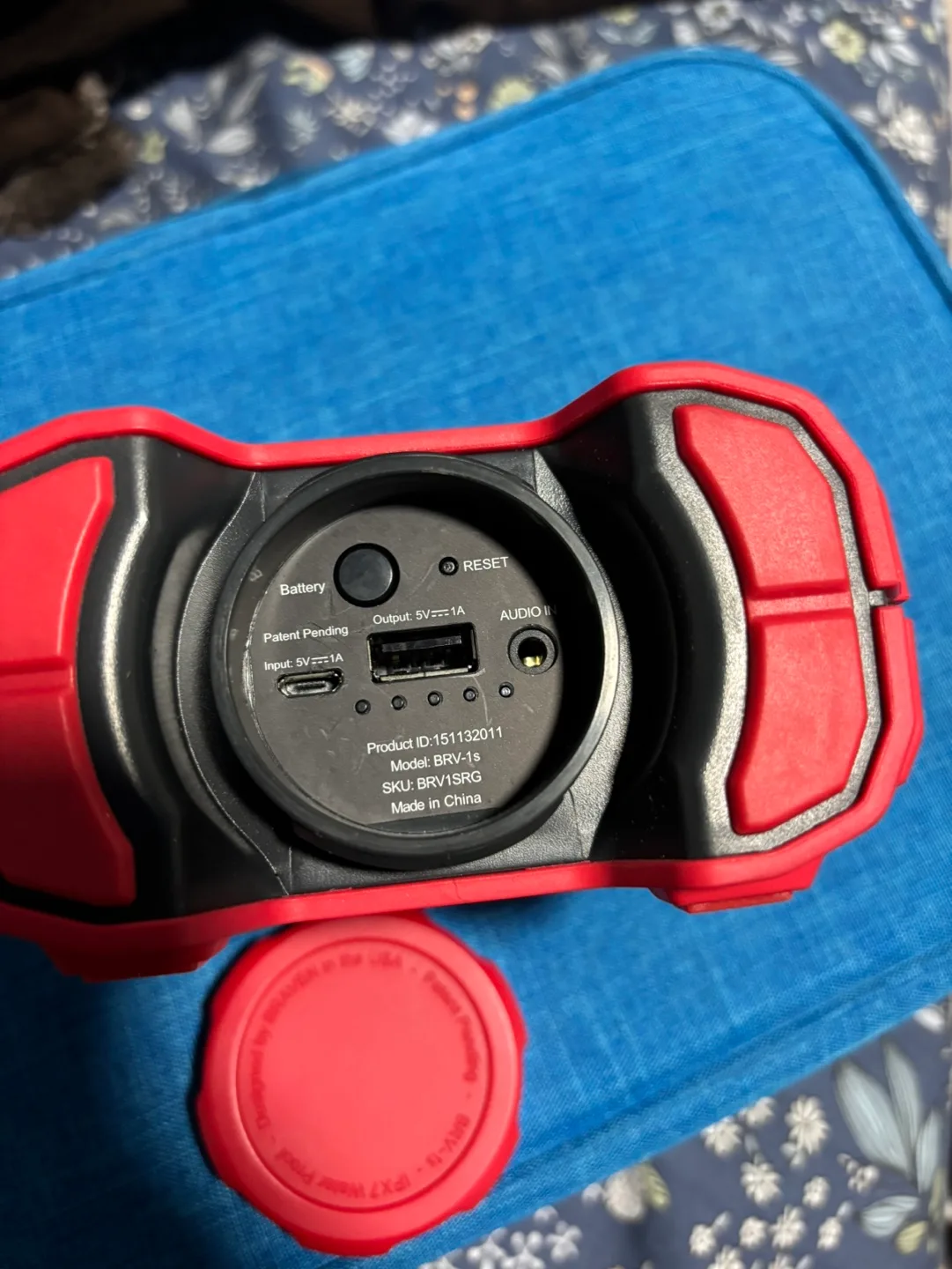 BRAVEN BRV-1s Portable Bluetooth Speaker - Red image indicator(4)