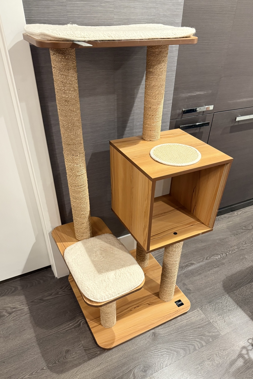 Plywood Cat Tree Condo - can be delivered