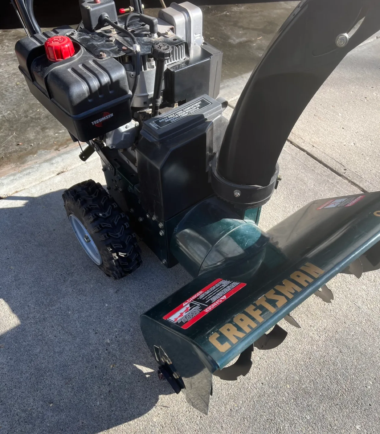 Craftsman 9 HP 24” Snowblower image indicator(5)