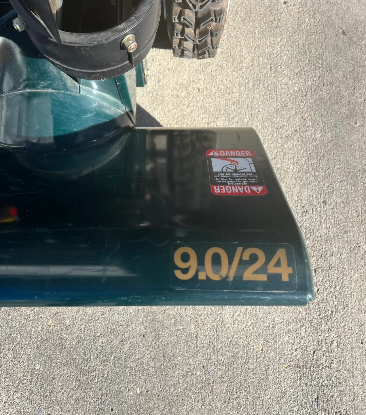 Craftsman 9 HP 24” Snowblower image indicator(4)