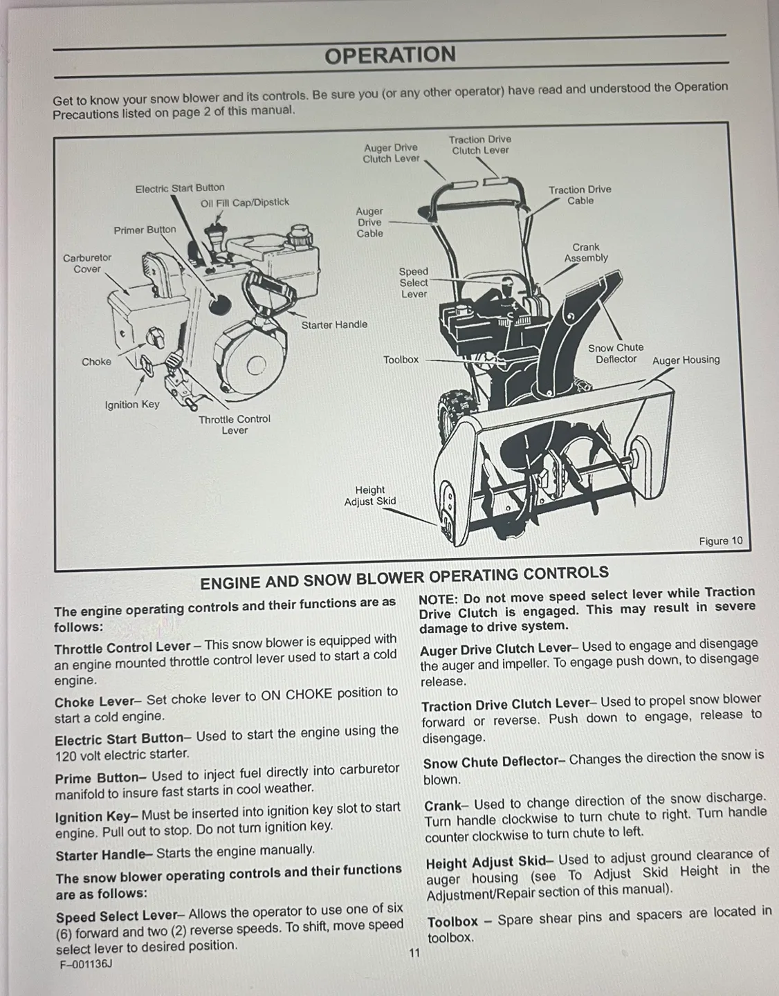 Craftsman 9 HP 24” Snowblower image indicator(9)