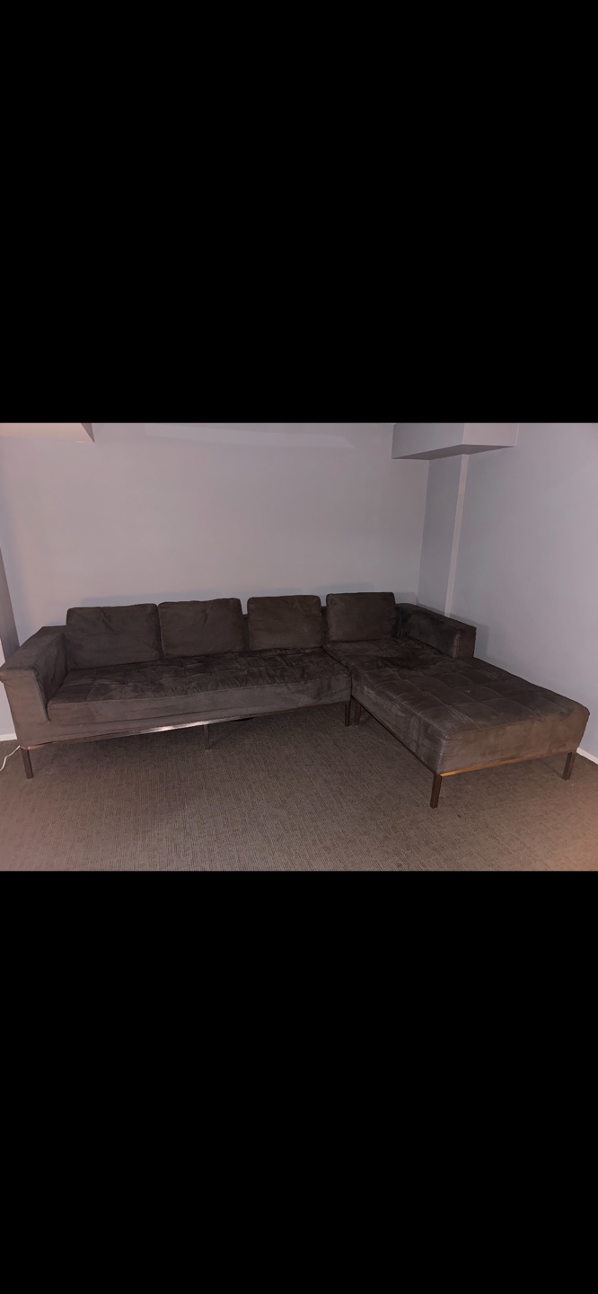 Modern L-Shaped Sectional Sofa - photo 2