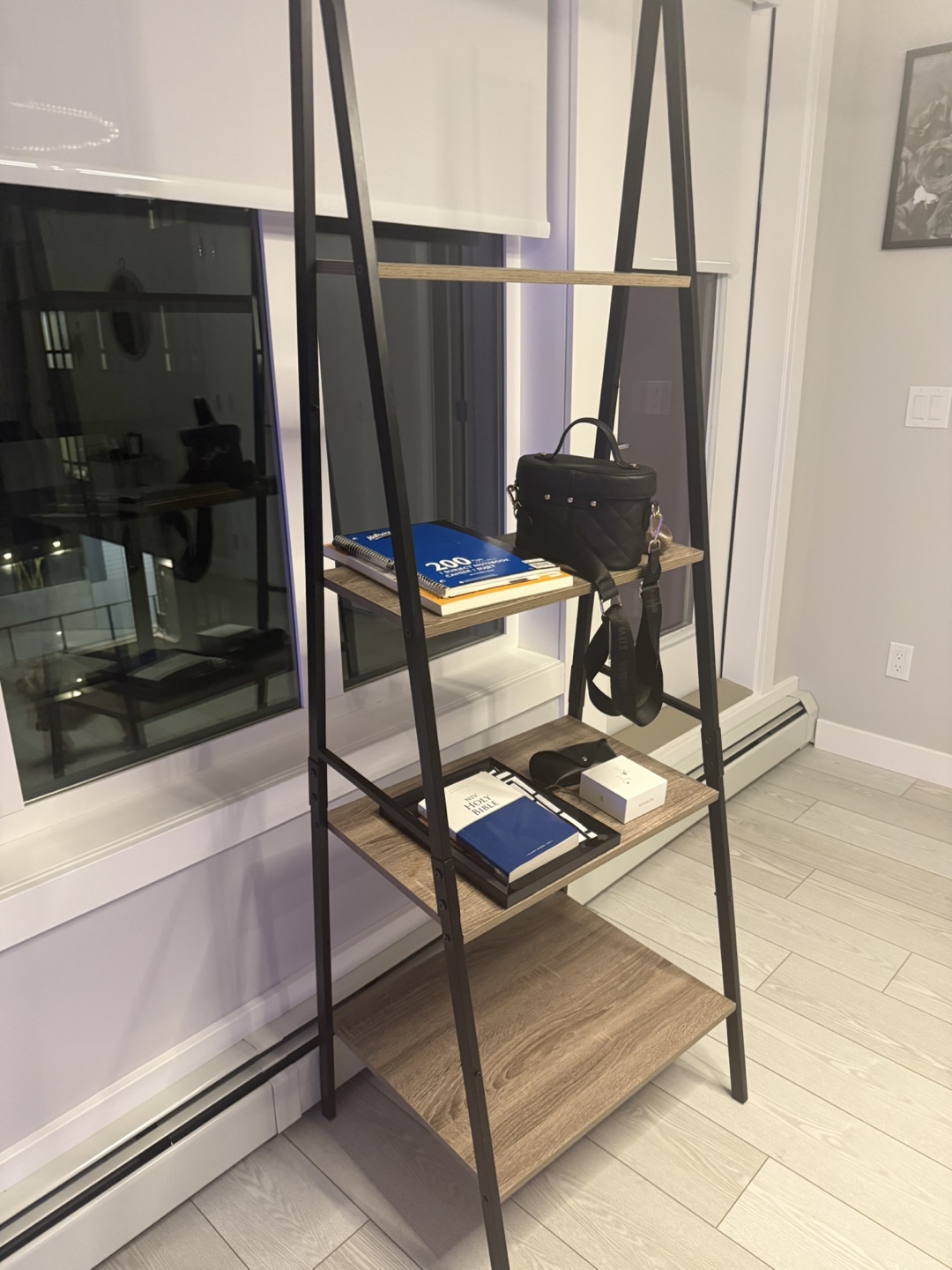 Ladder Shelf - 4 Tier Storage Organizer