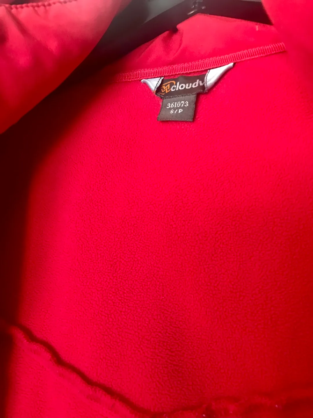 Cloudveil Women's Red Softshell Jacket - Size Small image indicator(5)