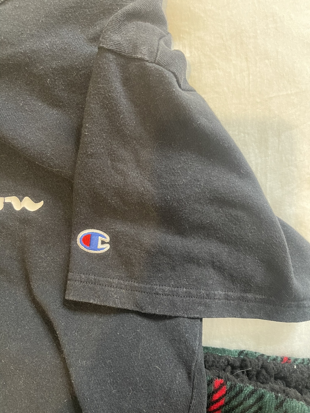 Black Champion Crop Top - photo 2