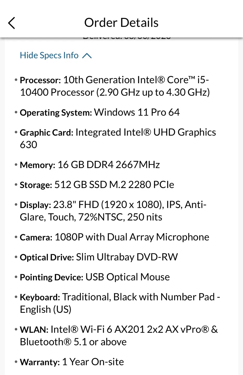 Lenovo M920a All-in-One Desktop image indicator(4)