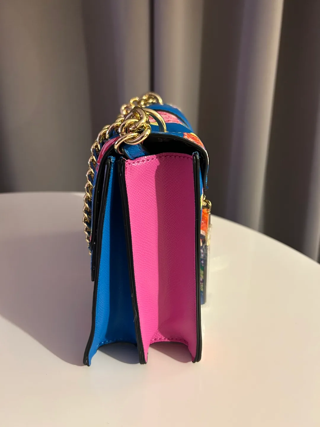 ALDO Floral Blue Bag (Never Used) image indicator(4)