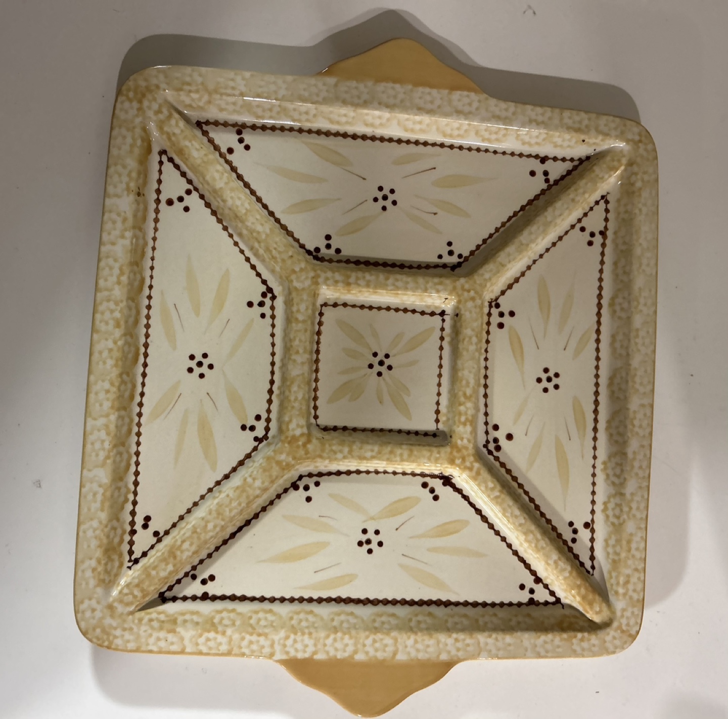 Temp-tations by T&G Ovenware Divided Serving Platter