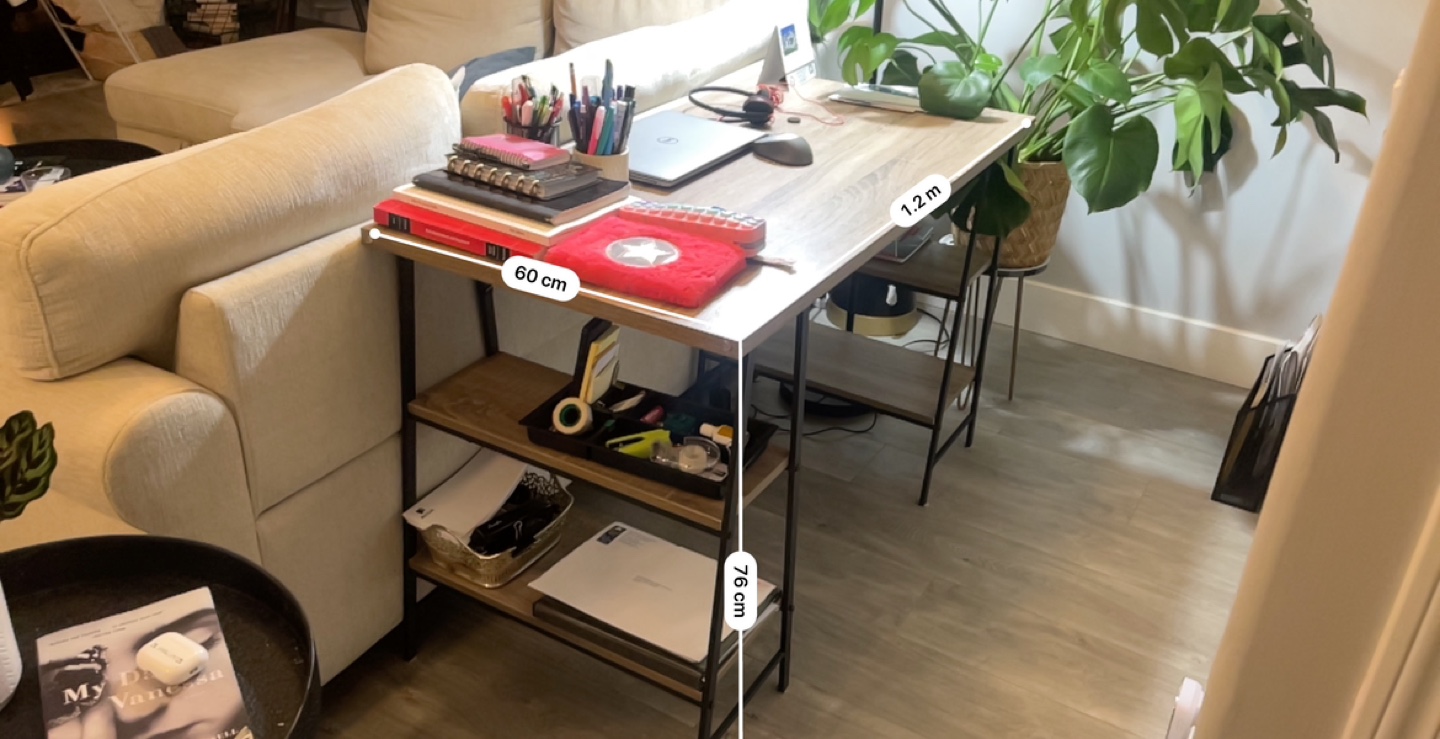 Small Computer Desk with Storage / study desk / study table