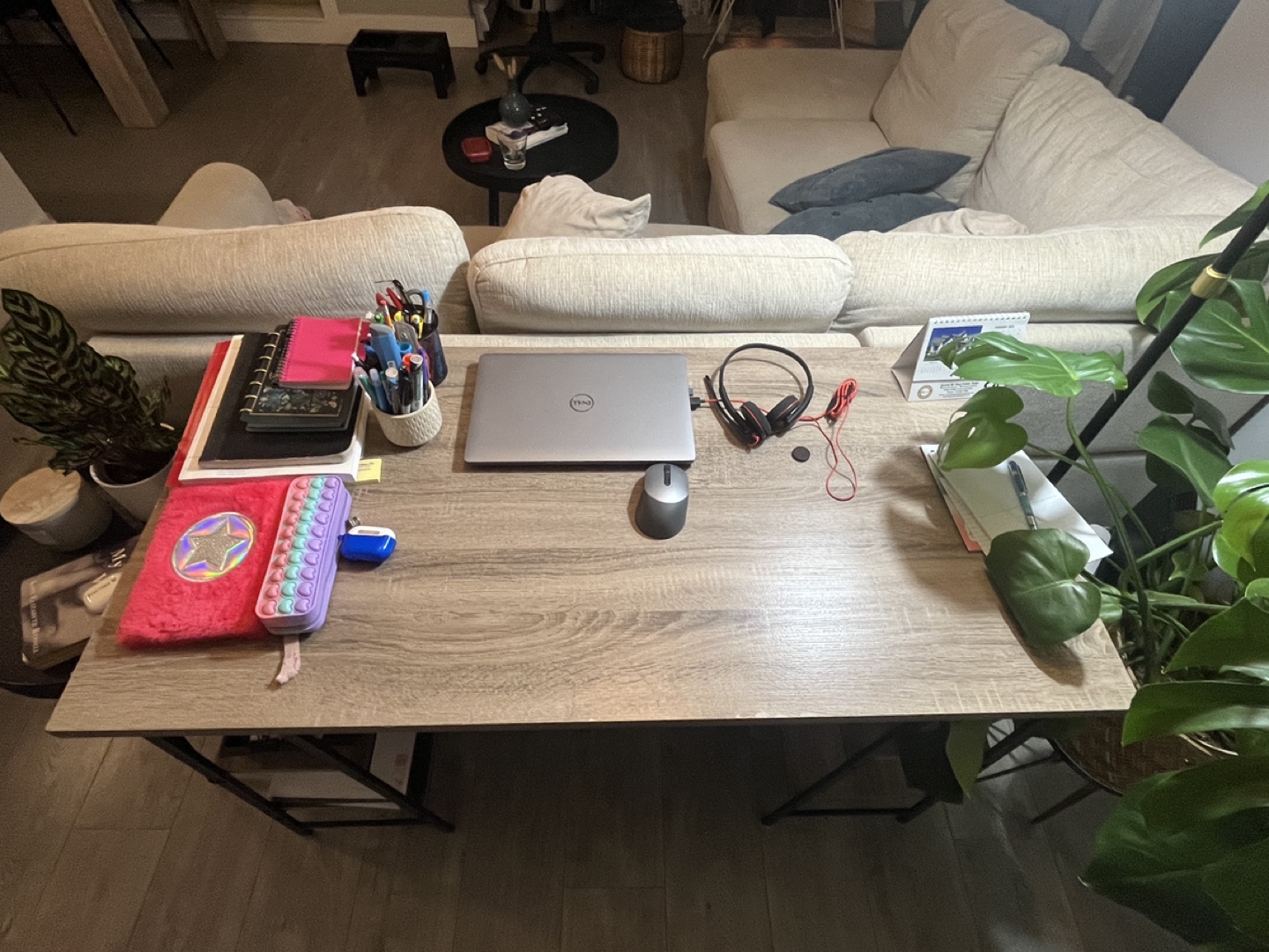 Small Computer Desk with Storage / study desk / study table - photo 5