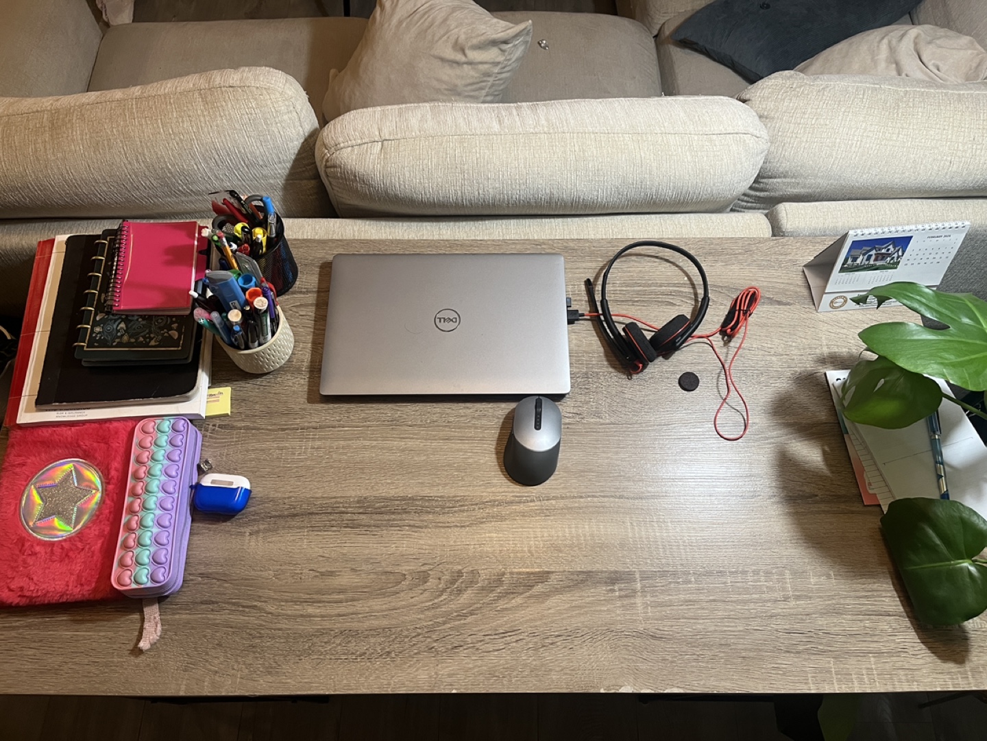 Small Computer Desk with Storage / study desk / study table - photo 3