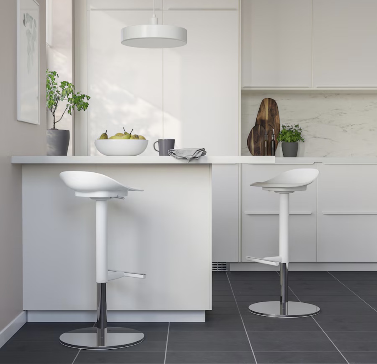 4 IKEA JANINGE Bar Stools - photo 5