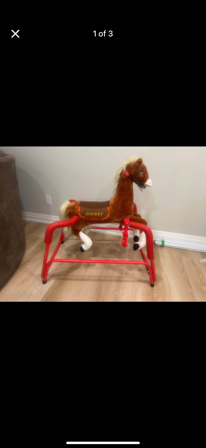 Rocket the Spring Rocking Horse