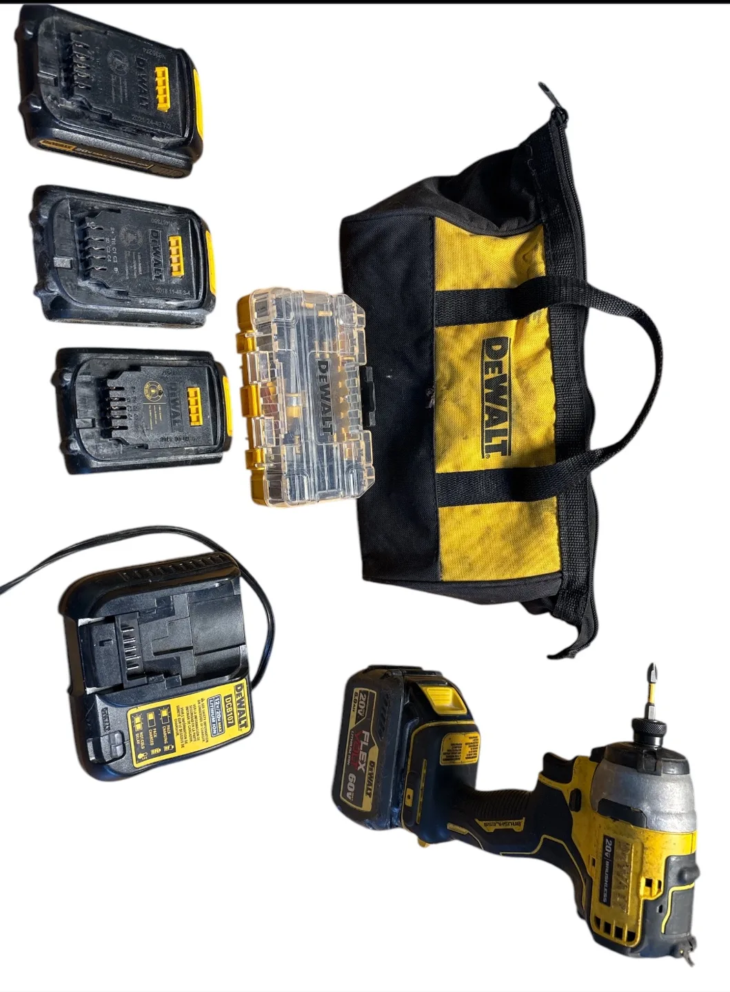 Dewalt 20V Brushless Impact Driver Kit image indicator(2)