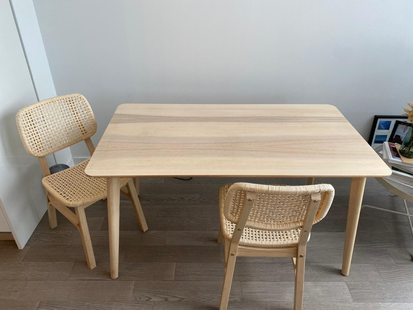 Dining Table - Lisabo IKEA wood table
