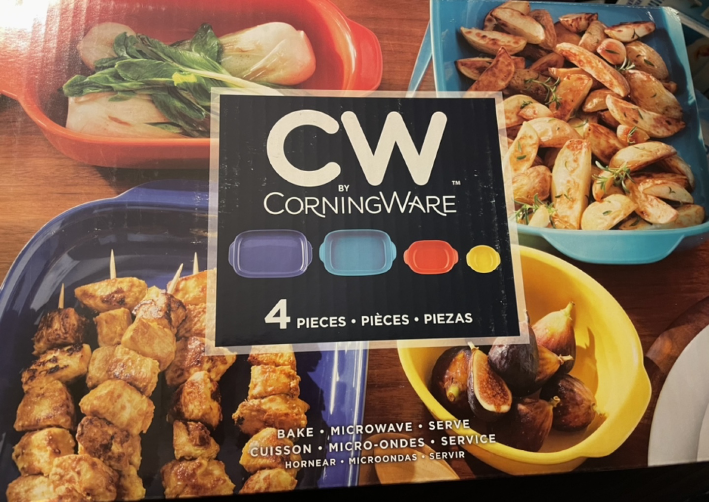 Corningware CW 4-Piece Baking Dish Set