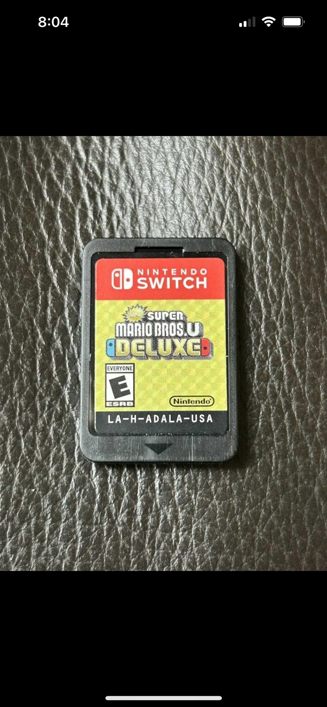 New Super Mario Bros U Deluxe (Nintendo Switch)