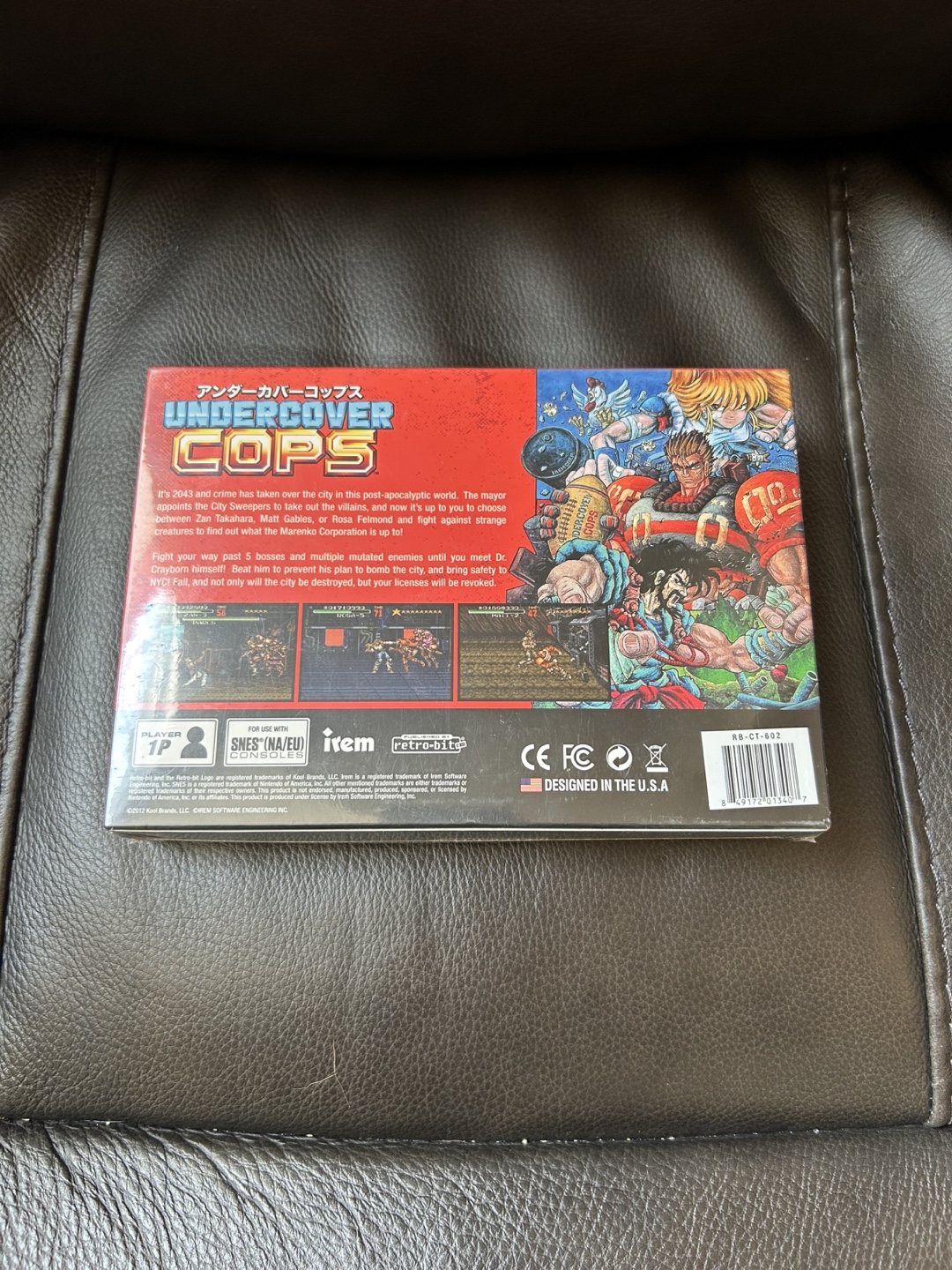 Undercover Cops (Brand New/SNES/Super Nintendo) - photo 3