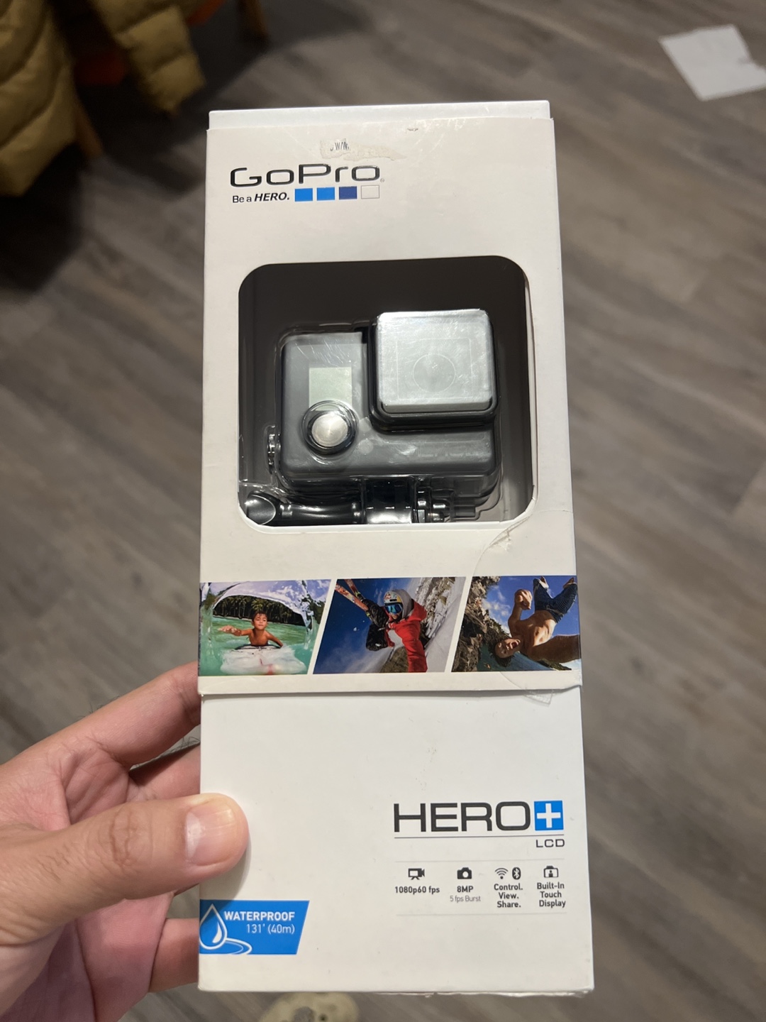 GoPro HERO+ LCD Action Camera - New in Box
