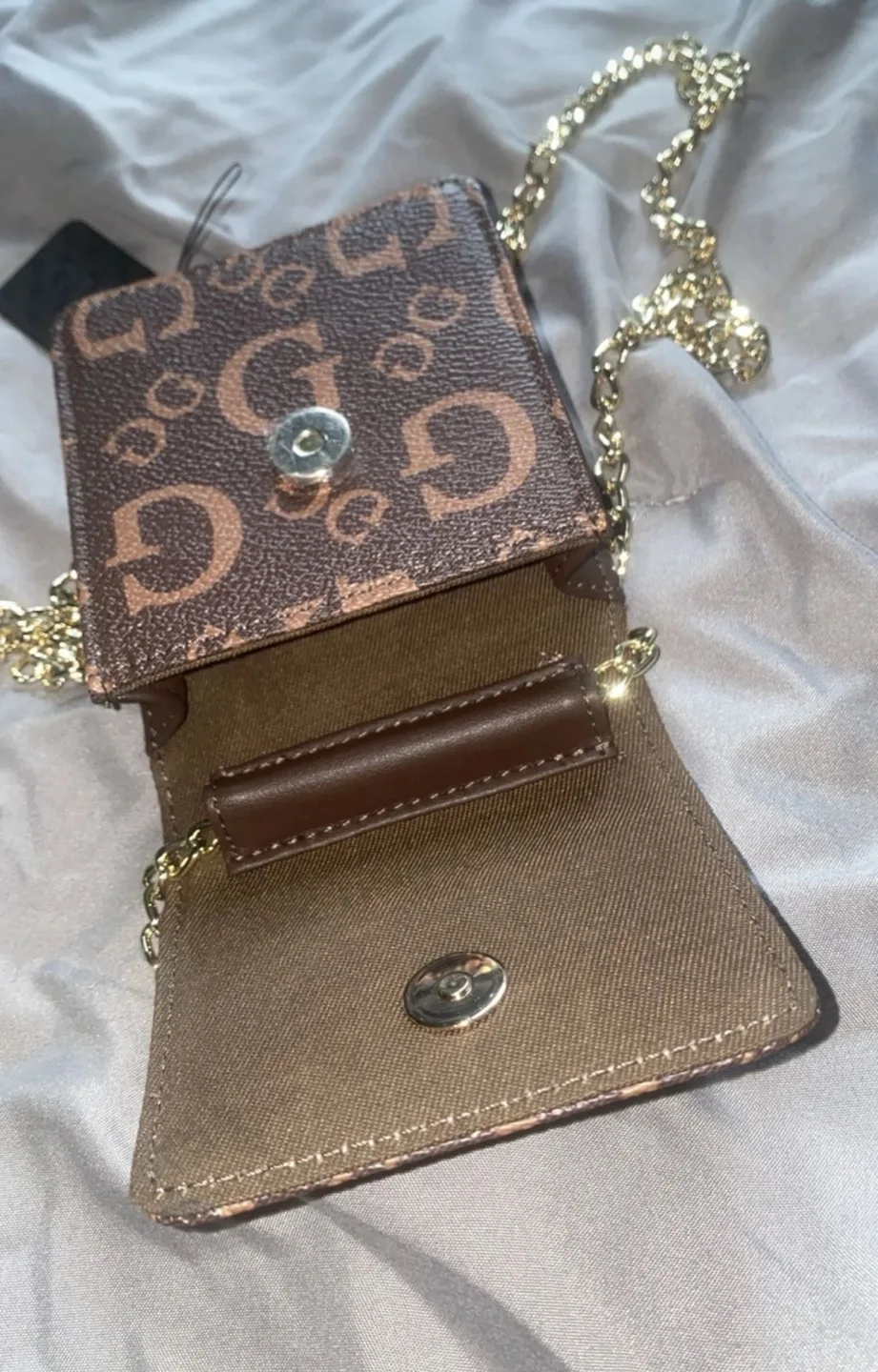 GUESS Brown Chain Wallet image indicator(3)