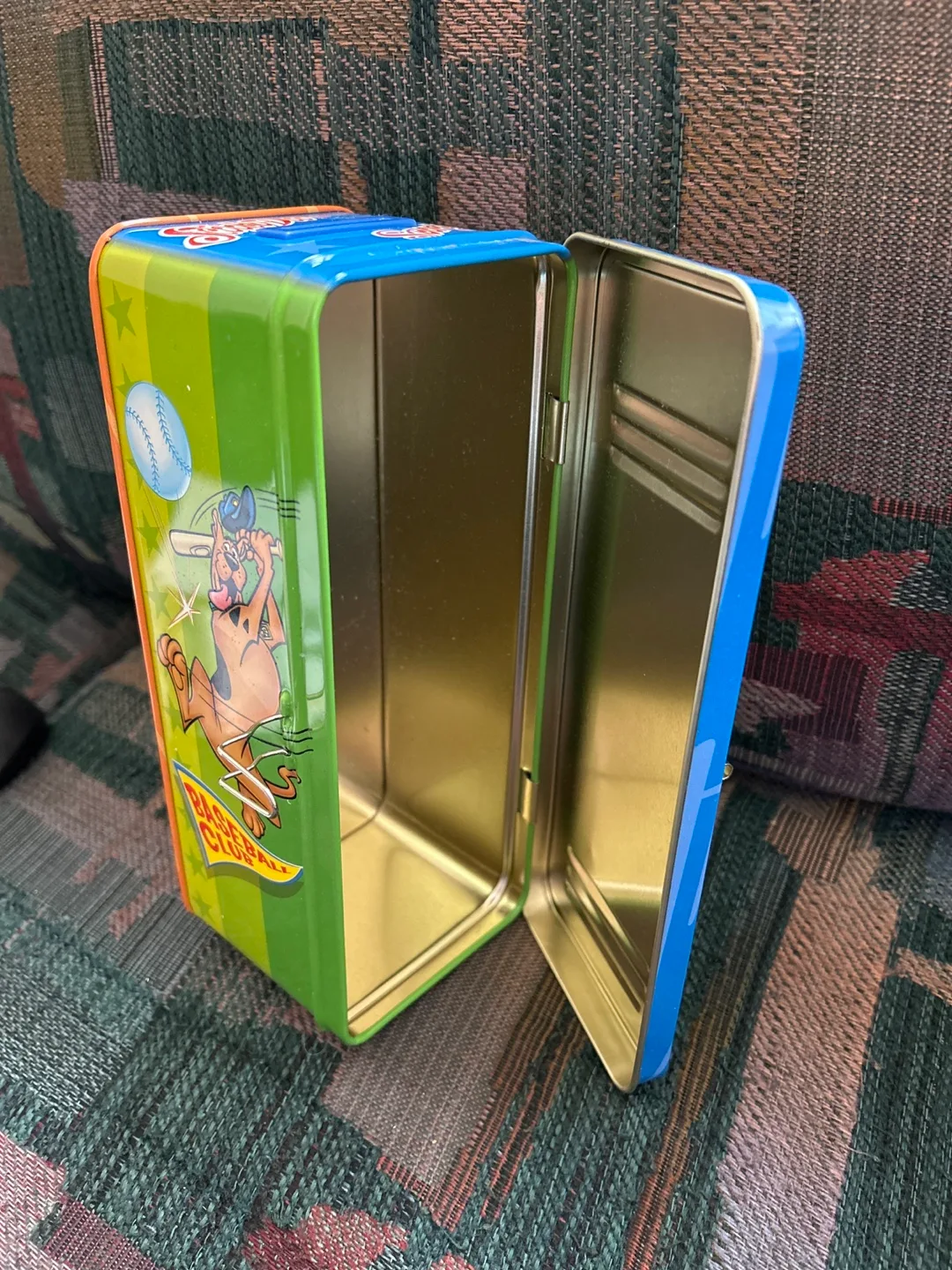 Scooby Doo 8” Tall Tin Storage Container/Bank #freecycle image indicator(3)