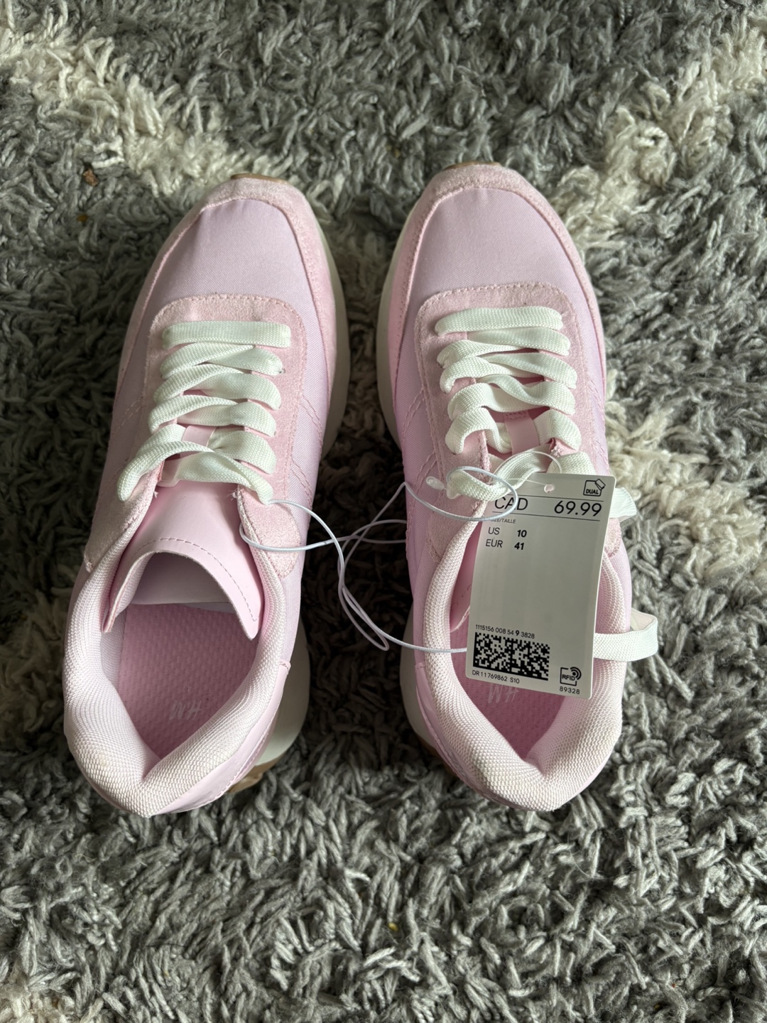 H&M  Pink Sneakers - Women's Size 41 - photo 3