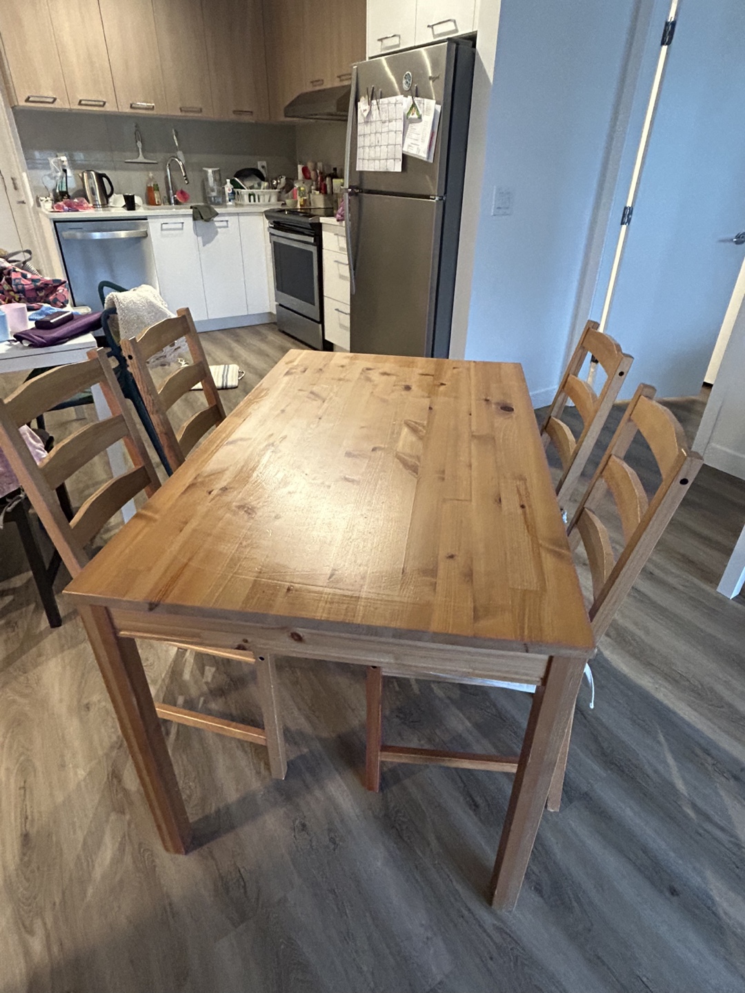 IKEA Ingatorp 5-Piece Dining Set - photo 2