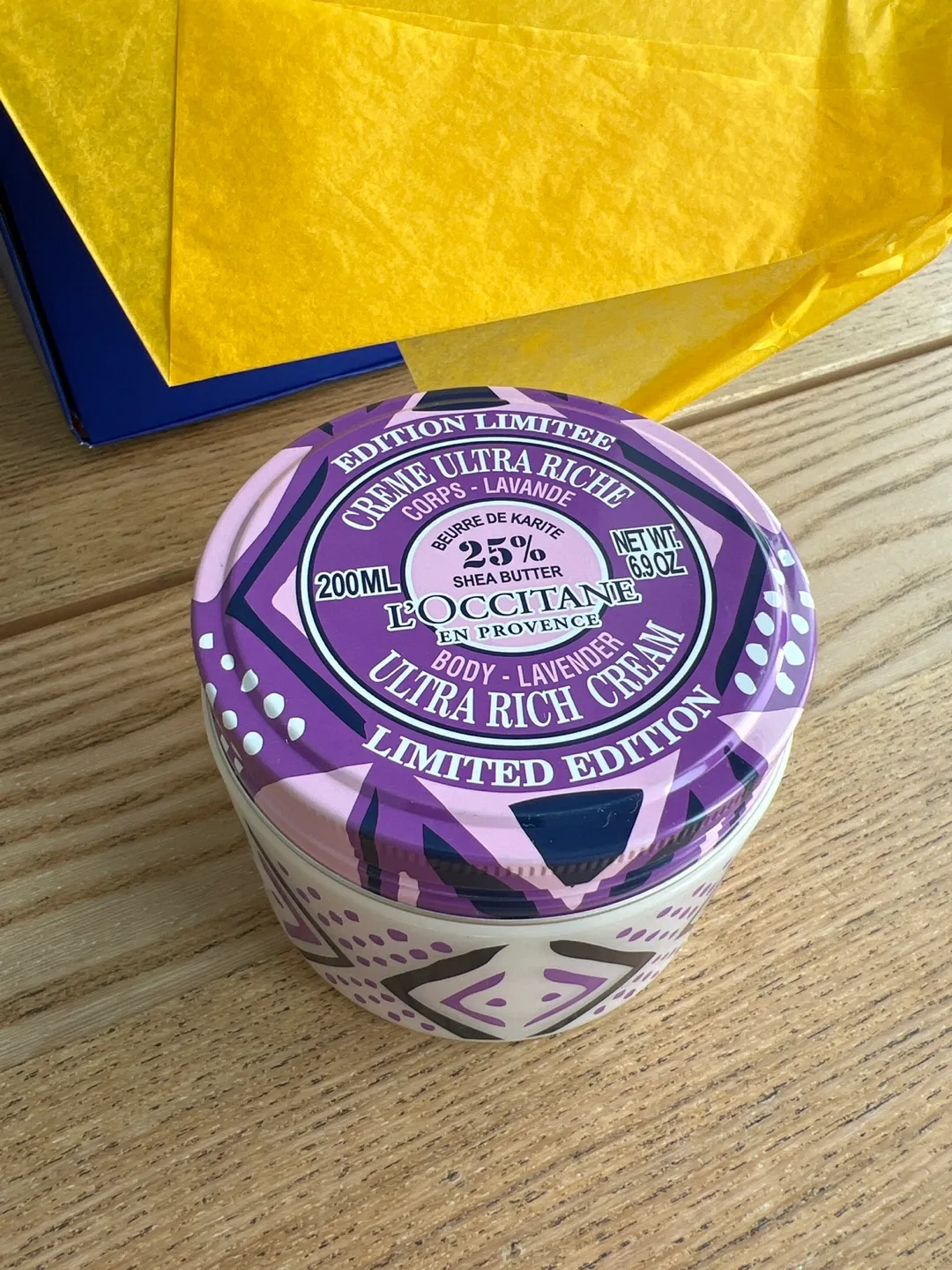 L'Occitane Lavender Ultra Rich Cream Limited Edition thumbnail