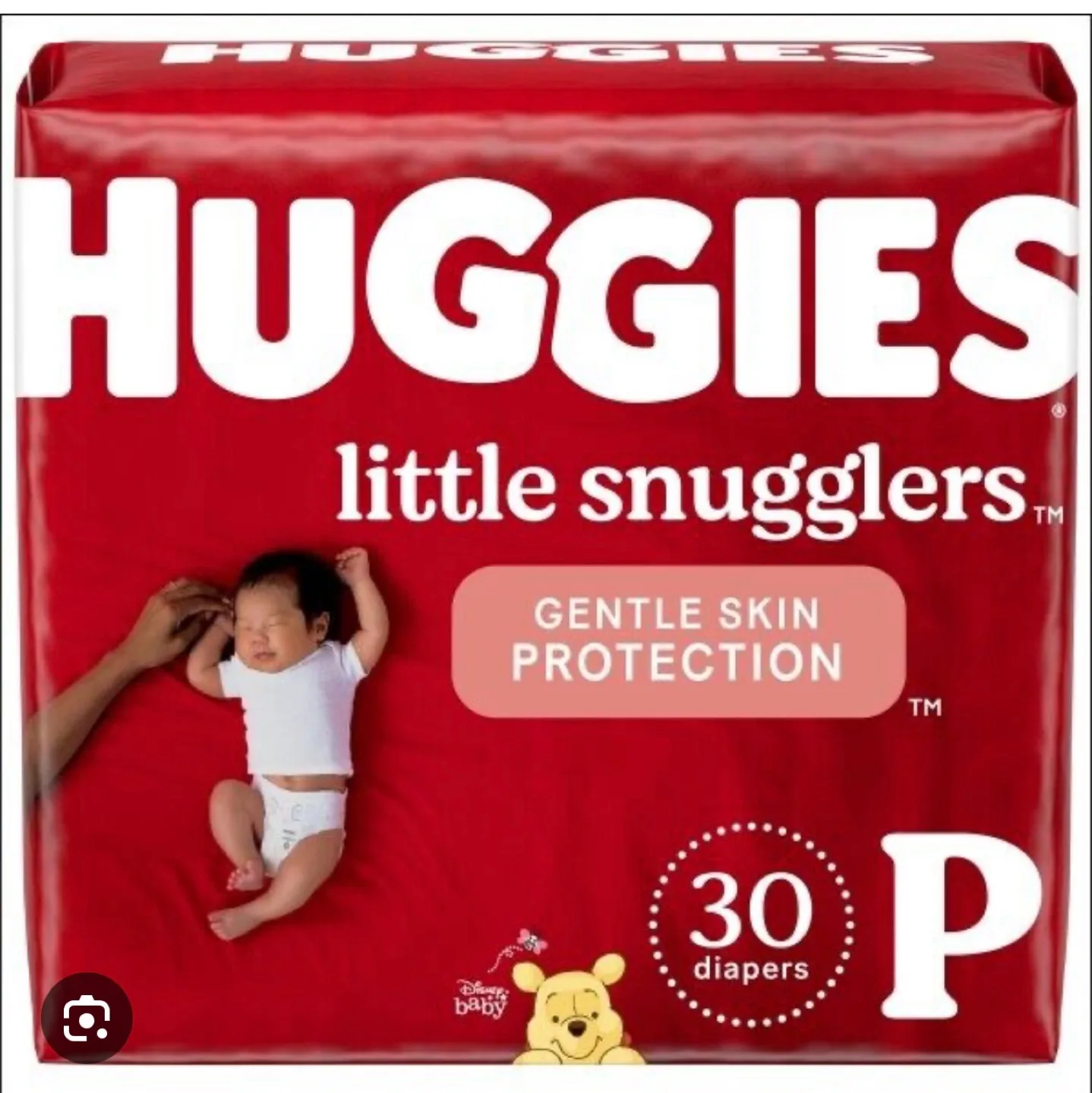 Huggies Little Snugglers Diapers - Size P - 30 Count thumbnail