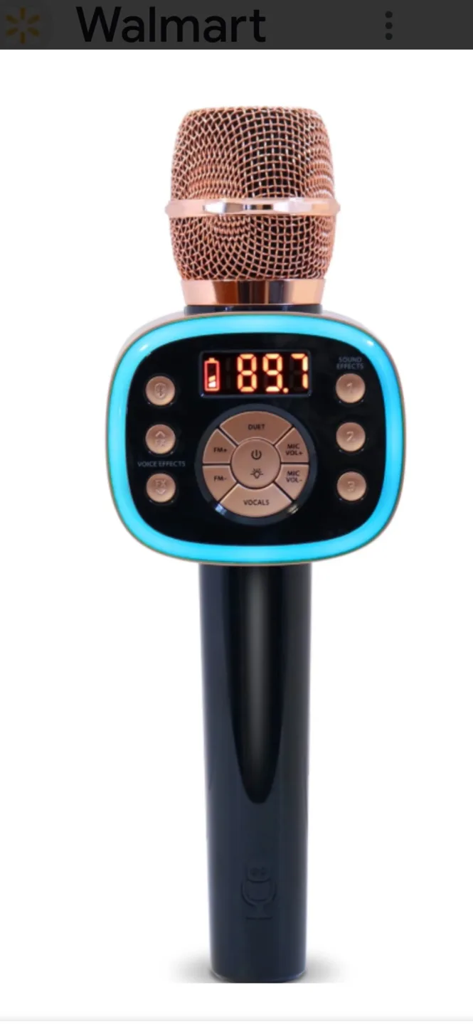 Singing Machine Carpool Karaoke Wireless Microphone image indicator(5)