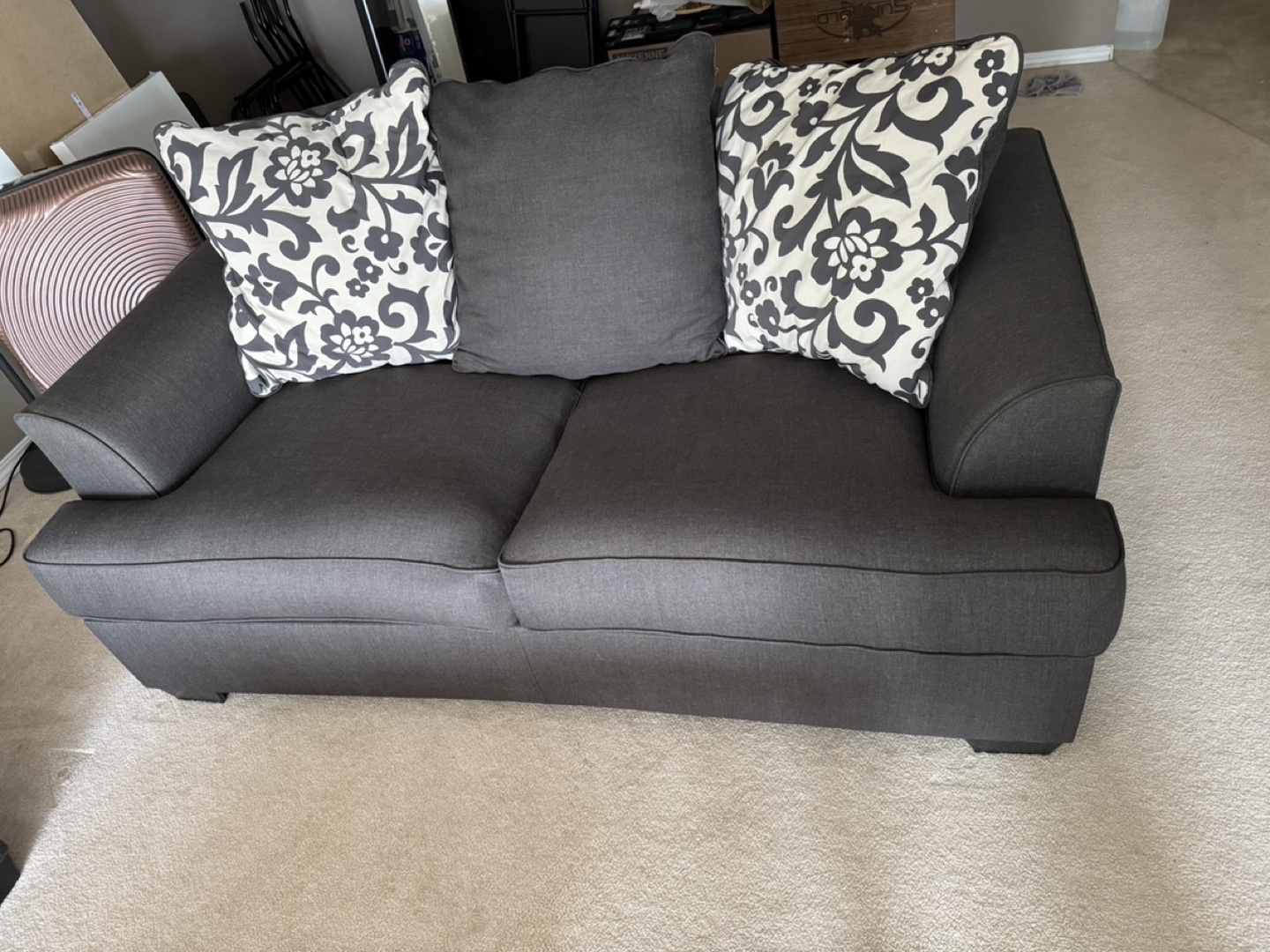 Dark Grey Sofa Set - photo 5