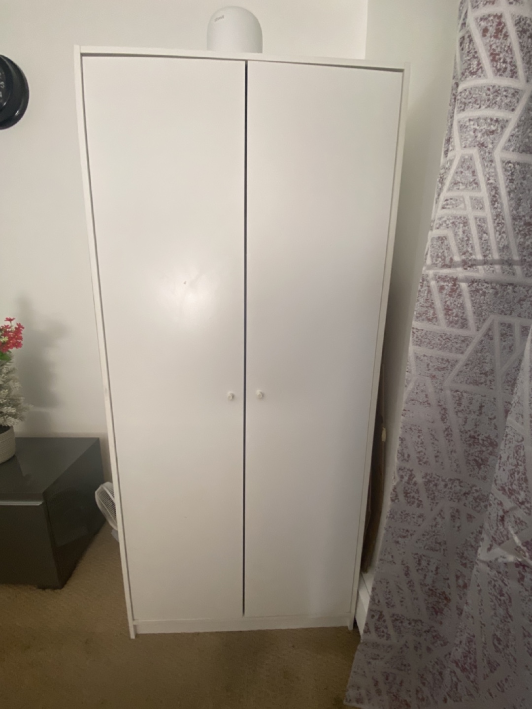 White Wardrobe Armoire