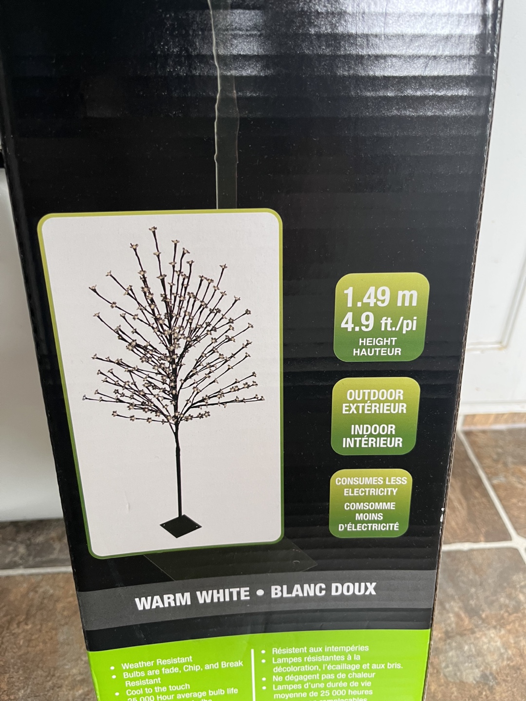 Cherry Blossom Tree LED Lights - 240 Warm White Lights