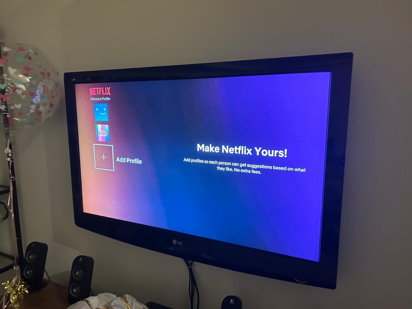 LG Flat Screen TV