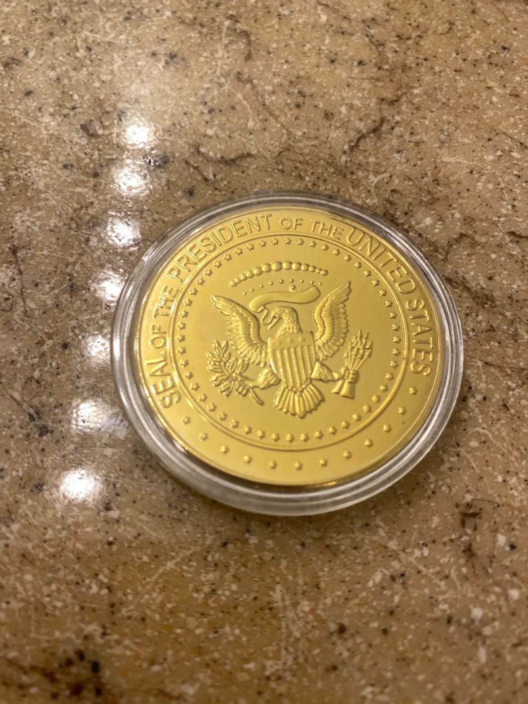 Donald Trump for President 2024 Collectible Coin image indicator(2)