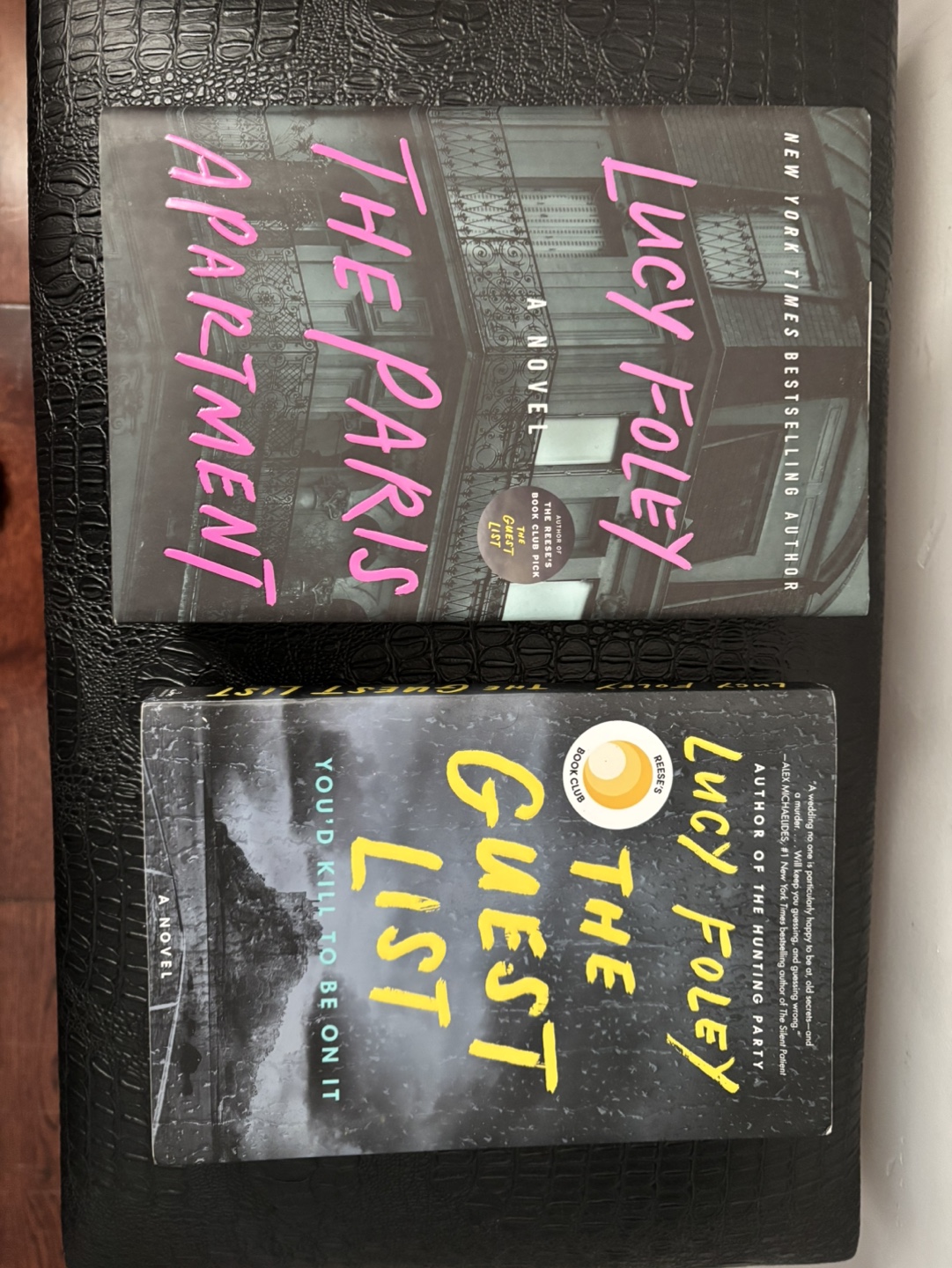 Lucy Foley Thrillers: The Guest List & The Paris Apartment