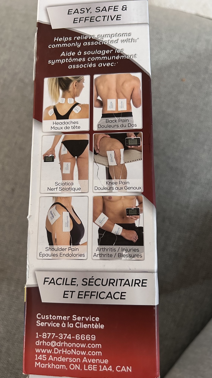 Dr. Ho's Pain Therapy System Pro TENS Device - photo 2