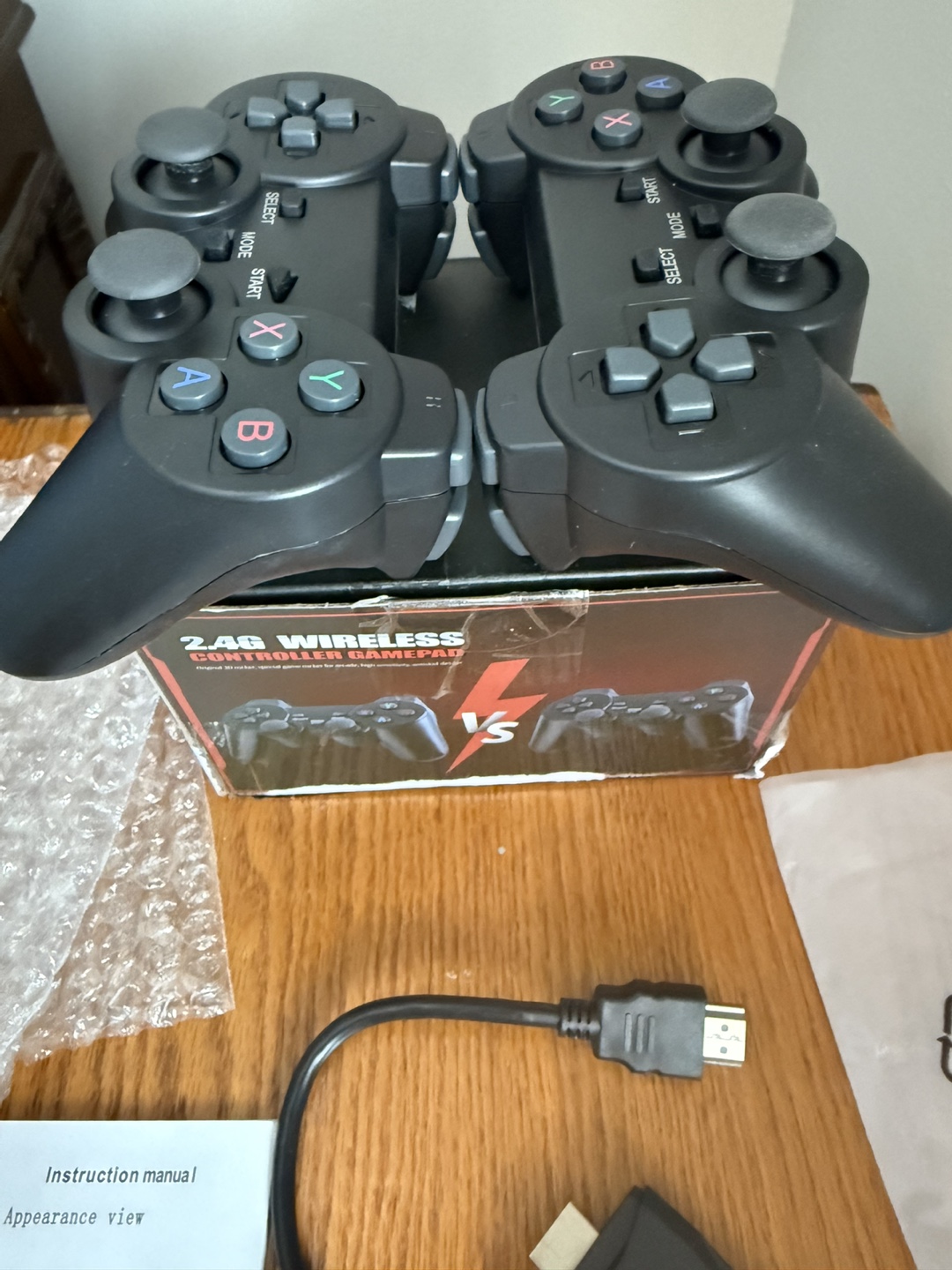 MSCFIT Retro Game Console with 2 Wireless Controllers - photo 3