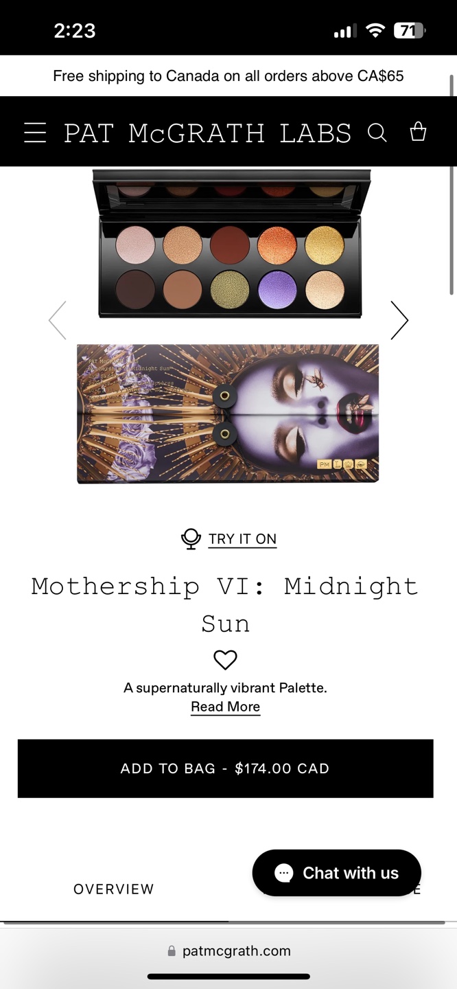 Pat McGrath Labs Mothership VI: Midnight Sun Eyeshadow Palette - photo 4
