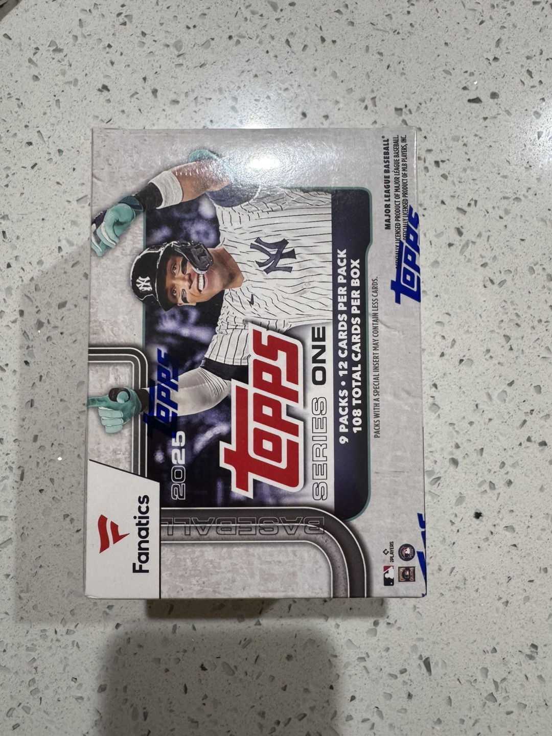 2025 Topps Series One Baseball booster box fanatics - photo 2