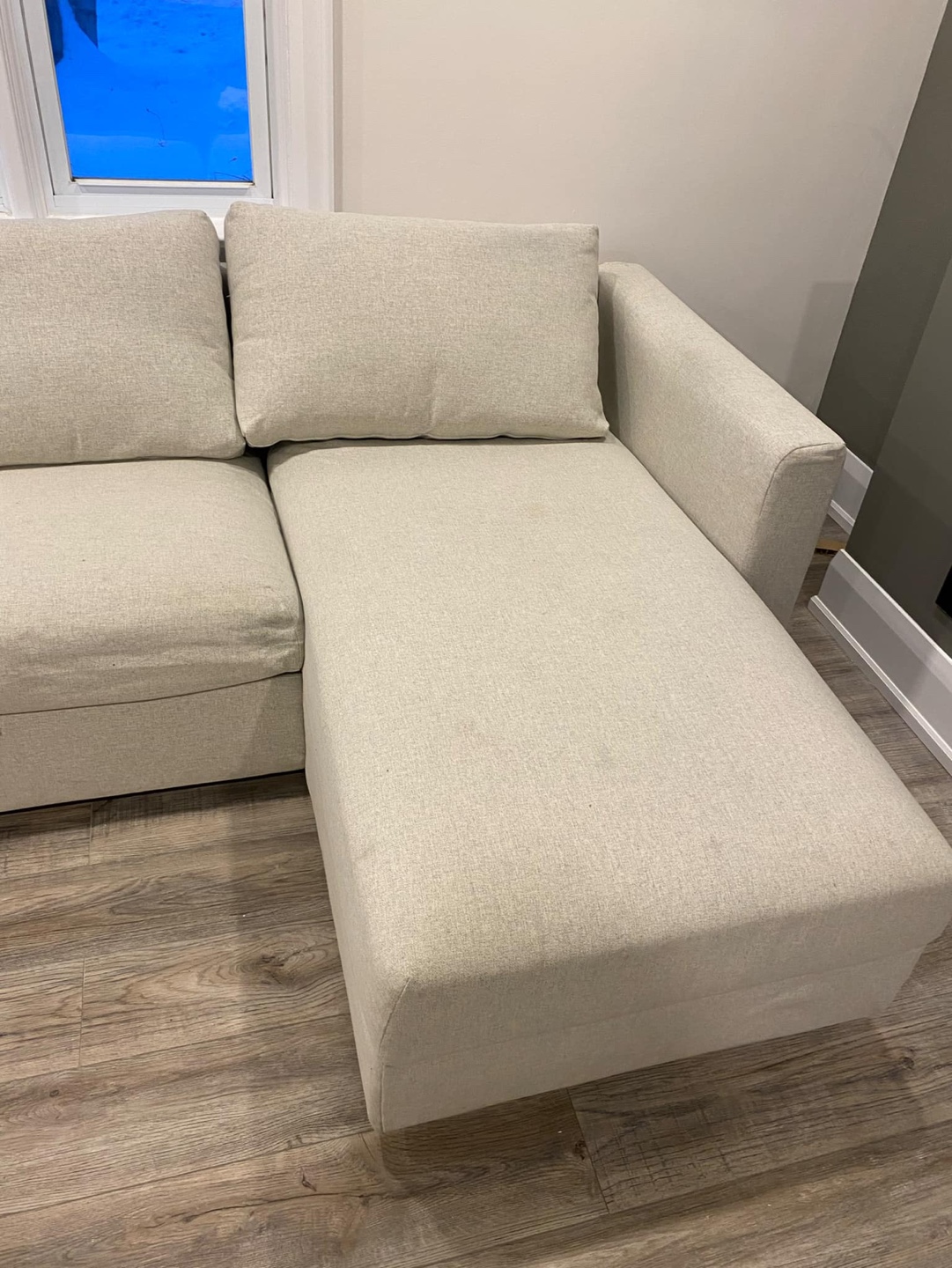 Beige Sectional Sofa - photo 2