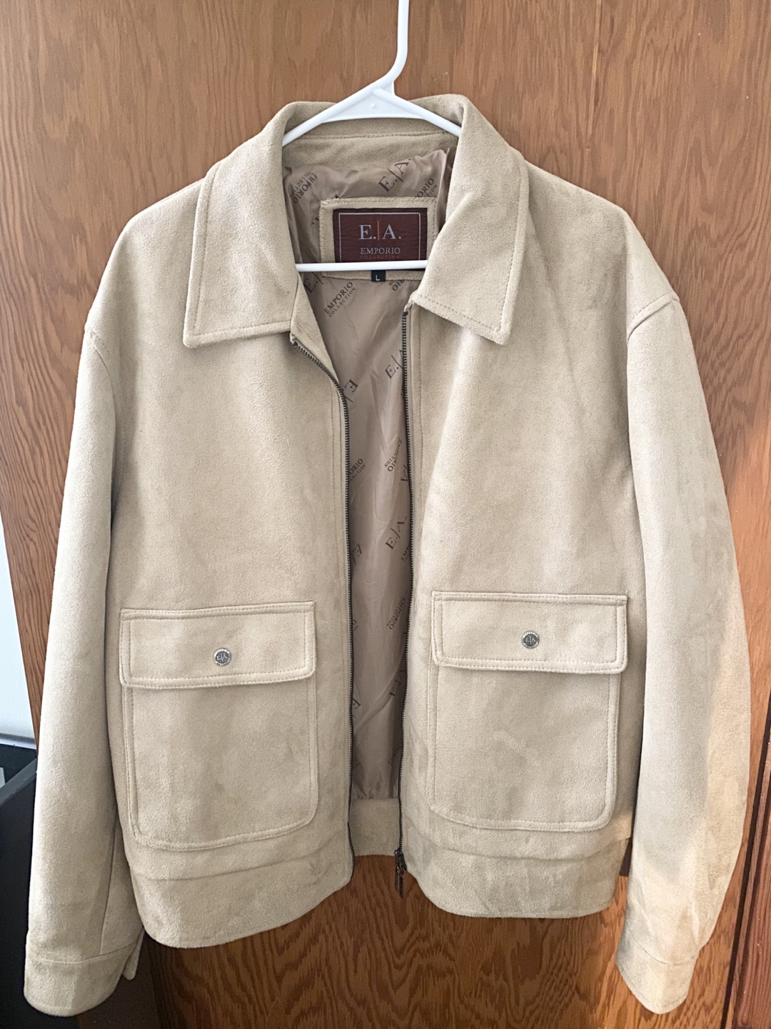 Men's Emporio Collection Suede Jacket - Size L