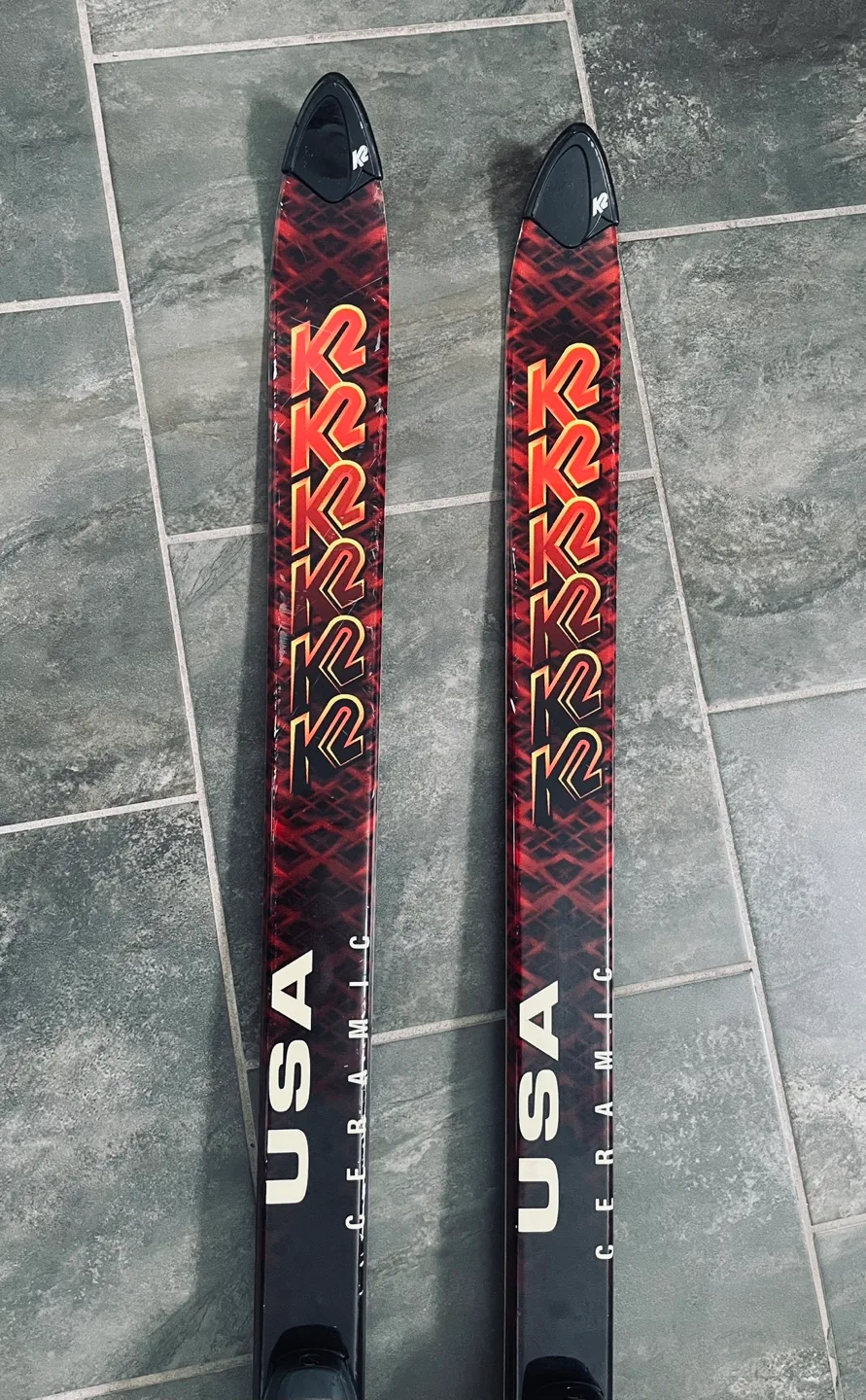 Vintage K2 MSL Skis with Salomon Bindings image indicator(3)