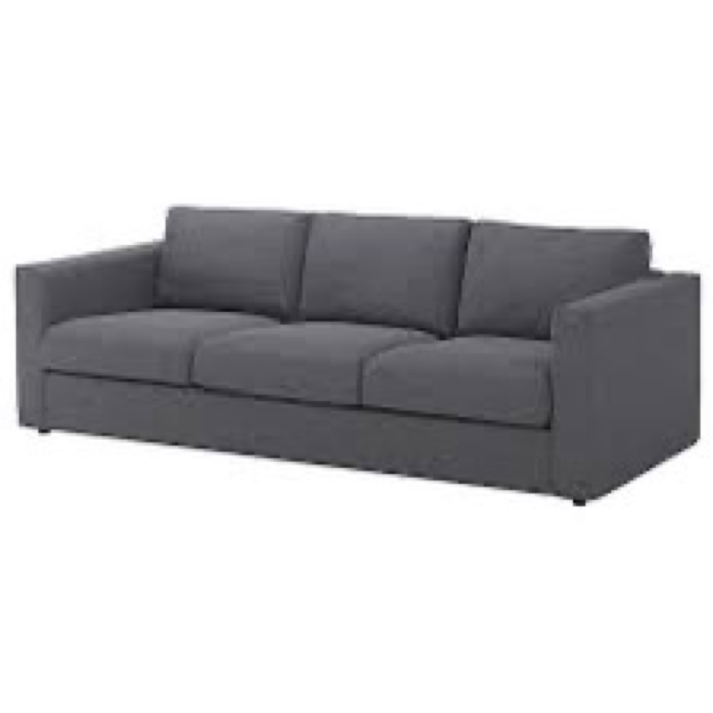 Grey 3-Seater Sofa